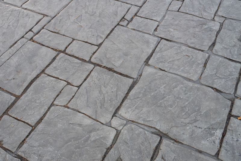 Color-Stamped Concrete